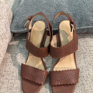 Kade spade Brown Leather Sandals